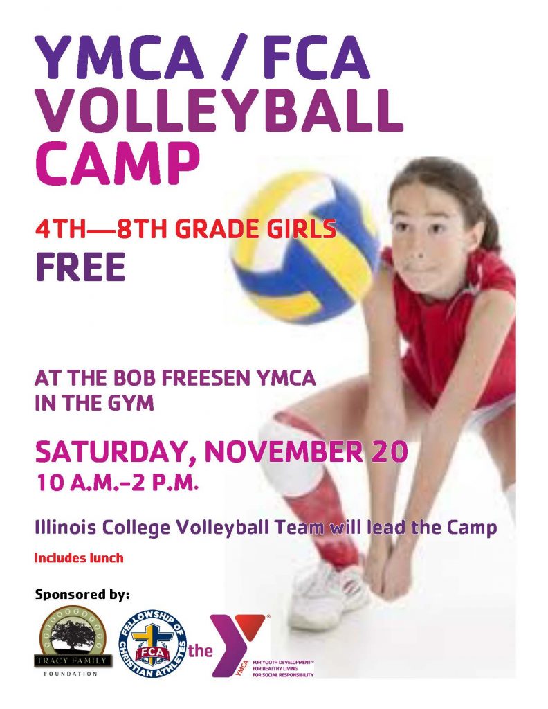YMCA / FCA Volleyball Camp